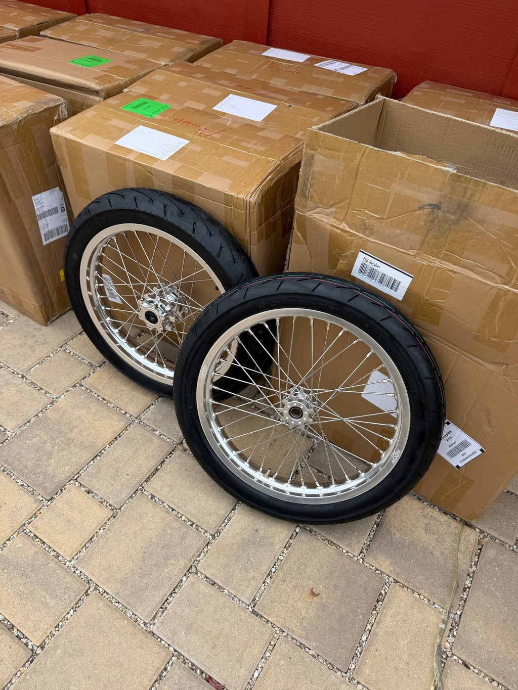 Chrome Talaria Supermoto Wheelset - Main