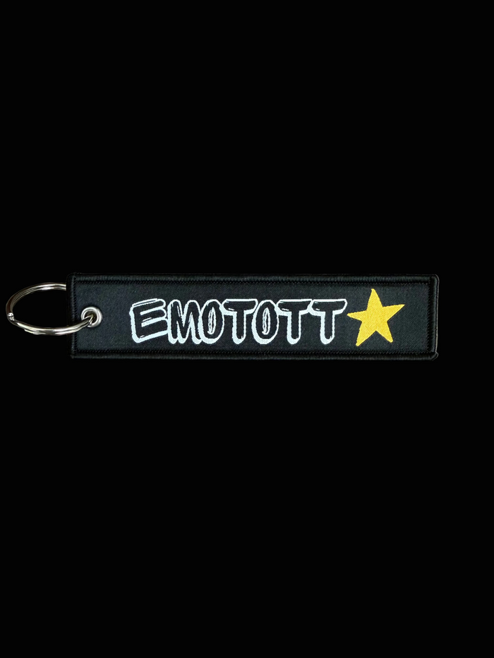 Free EMotoTT embroidered keychain