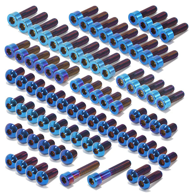Titanium Full Screws Bolts Kit for Sur-Ron Light Bee X 79 Bike Falcon M